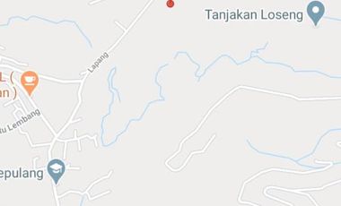 3 Ha Kebun di Pinggir Jalan Masuk Wisata Bukit Senyum, Bandung Barat