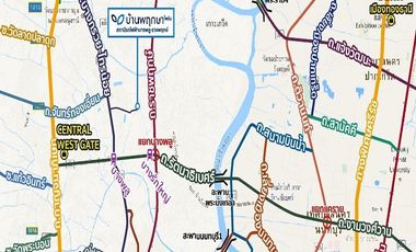 ขายทาวน์โฮม27.5ตรว. หลังมุม ม.พฤกษาไพร์ม สถานีรถไฟฟ้าบางพลู-ราชพฤกษ์ สภาพดี ต่อรองได้
