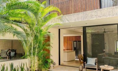 Villa de 3 Recámaras con Diseño Único en Tulum, al lado del hotel Holistika: Ubicación, Tranquilidad y Elegancia Moderna