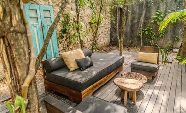 Villa de 3 Recámaras con Diseño Único en Tulum, al lado del hotel Holistika: Ubicación, Tranquilidad y Elegancia Moderna