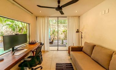 Villa de 3 Recámaras con Diseño Único en Tulum, al lado del hotel Holistika: Ubicación, Tranquilidad y Elegancia Moderna