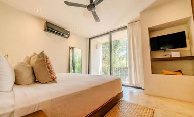 Villa de 3 Recámaras con Diseño Único en Tulum, al lado del hotel Holistika: Ubicación, Tranquilidad y Elegancia Moderna