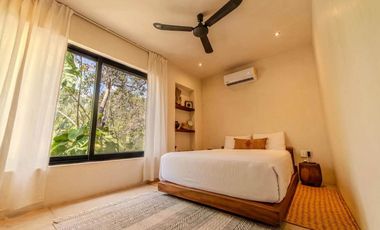 Villa de 3 Recámaras con Diseño Único en Tulum, al lado del hotel Holistika: Ubicación, Tranquilidad y Elegancia Moderna