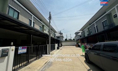 2-storey townhouse, 22 sq m., The Modish Village, Chaiyaphruek - Ring Road, Soi Kanchanaphisek 20, Kanchanaphisek Road, Bang Kruai - Sai Noi Road, Sai