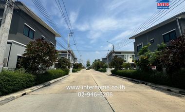 2-storey townhouse, 22 sq m., The Modish Village, Chaiyaphruek - Ring Road, Soi Kanchanaphisek 20, Kanchanaphisek Road, Bang Kruai - Sai Noi Road, Sai