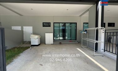 2-storey townhouse, 22 sq m., The Modish Village, Chaiyaphruek - Ring Road, Soi Kanchanaphisek 20, Kanchanaphisek Road, Bang Kruai - Sai Noi Road, Sai