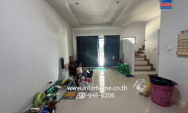 2-storey townhouse, 22 sq m., The Modish Village, Chaiyaphruek - Ring Road, Soi Kanchanaphisek 20, Kanchanaphisek Road, Bang Kruai - Sai Noi Road, Sai