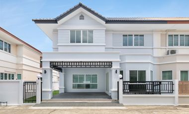 บ้านแฝด 2 ชั้น รีโนเวทใหม่ นันท์นรินทร์ นาวง-ดอนเมือง ทำเลย่าน ดอนเมือง สรงประภา ใกล้รถไฟฟ้า