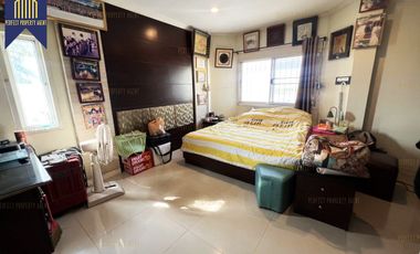 ขายบ้านเดี่ยวสร้างเอง ติดถนนบางนาตราด บางประกง