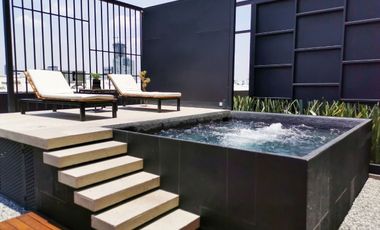 Departamento amueblado en Torre Boudica, Angelópolis – 2 recámaras, amenidades premium