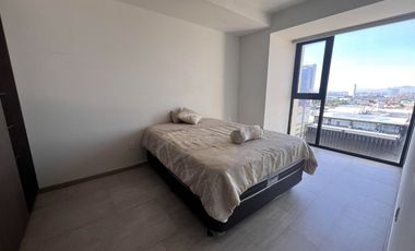 Departamento amueblado en Torre Boudica, Angelópolis – 2 recámaras, amenidades premium