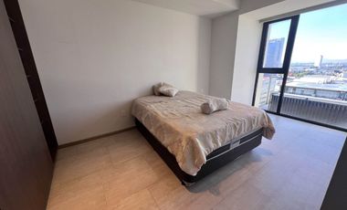 Departamento amueblado en Torre Boudica, Angelópolis – 2 recámaras, amenidades premium