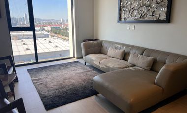 Departamento amueblado en Torre Boudica, Angelópolis – 2 recámaras, amenidades premium