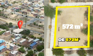 VENDO TERRENO DE 572 M2 EN ESQUINA EN URB. BOULEVARD PARK PLAZA, CASTILLA