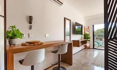hermoso estudio centrico en menesse tulum