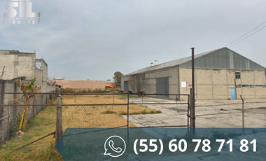Bodega Industrial con Terreno en Venta en Tultitlán