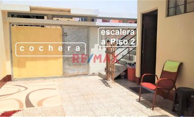 Casa De 2 Pisos 5 Habitaciones + Cuarto De Servicio + Cocherra Con 2 Ingresos Urb. Altamar La Perla Alta