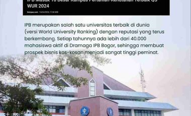 VILLA KOST 4MENIT KE KAMPUS IPB