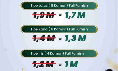 VILLA KOST 4MENIT KE KAMPUS IPB