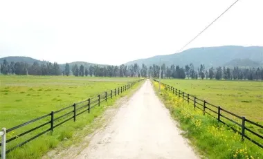 HERMOSO CAMPO DE 48 HECTAREAS PLANAS CON DERECHOS DE AGUA AGUA