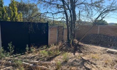 Lote residencial en venta bardeado en Haras del Bosque