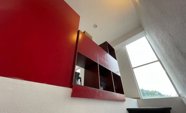 Loft en Mixcoac en RENTA amueblado o sin amueblar