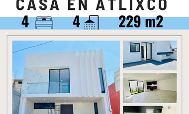 Casa Nueva en Venta en Atlixco, Puebla
