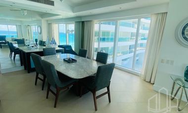 Se Renta Departamento en Portofino, Zona Hotelera, Cancun
