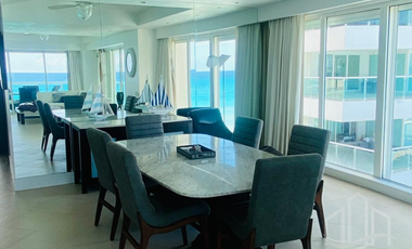 Se Renta Departamento en Portofino, Zona Hotelera, Cancun