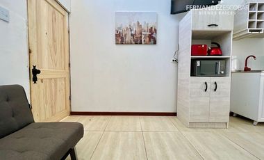 LOS ANDES- ARRIENDA DEPTOS AMOBLADOS DE UN AMBIENTE