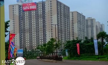 Dijual 2 Unit Gandeng Apartemen Podomoro Golf View Cimanggis Gunung Putri Bogor 2BR Tower Dahoma