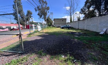 Terrenos en esquina en Temamatla, Edomex – 270 m², mixto, ideal inversión