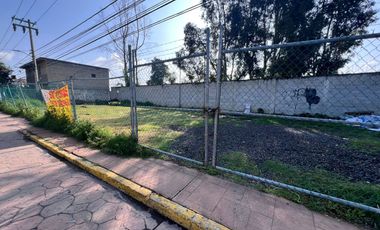 Terrenos en esquina en Temamatla, Edomex – 270 m², mixto, ideal inversión