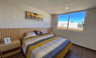 Casa en venta con roof garden conjunto privado Cuautlancingo