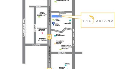 AVAIL OUR PROMO! The Oriana 2BR unit 17K/monthly Condo in Aurora Blvd., Quezon City near LRT Anonas