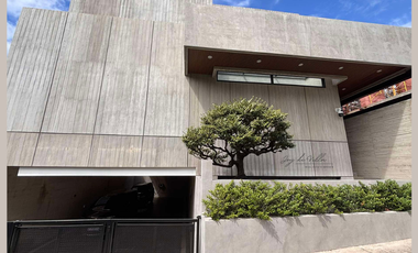 Brand New Brutalist Home in Palms Pointe Alabang with 4 Bedrooms, 6-Car Basement and Pool