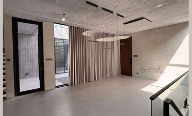 Brand New Brutalist Home in Palms Pointe Alabang with 4 Bedrooms, 6-Car Basement and Pool