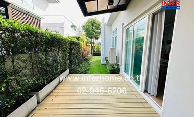2-storey detached house, 83 sq m., Manthana Village, Ratchaphruek-Nakhon In, near Central Plaza Westgate, Kanchanaphisek Road, Bang Kruai-Sai Noi Road