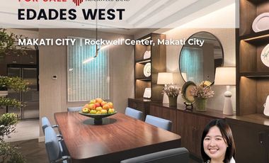 For Sale: Rockwell Edades West 3 Bedroom Flat (Direct Buyers Only) Proscenium Lincoln Tower, Makati City Joya Lofts and Towers, Rizal Tower, Luna Gard