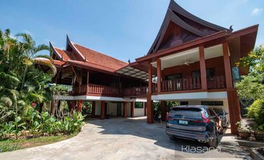 Thai Style Villa with Western Flair situated on 3200sqm (2 Rai)