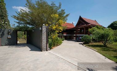 Thai Style Villa with Western Flair situated on 3200sqm (2 Rai)
