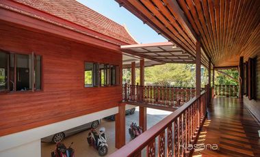 Thai Style Villa with Western Flair situated on 3200sqm (2 Rai)