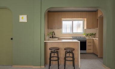 Departamento remodelado en la Condesa