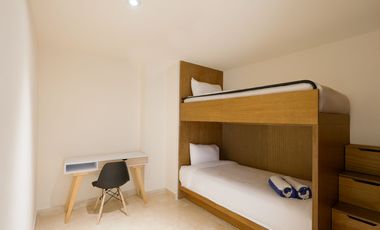 Departamento de lujo con vistas al mar y montañas, frente a playa. Amenidades exclusivas y servicio de resort para una experiencia única