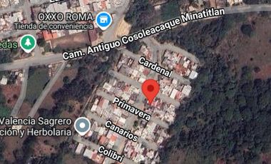 CASA EN REMATE EN COSOLEAQUE VERACRUZ