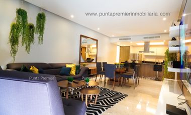 DEPARTAMENTO DE LUJO EN RENTA EN CENTRAL PARK TORRE 200 AMUEBLADO VILLAS DE SAN JAVIER