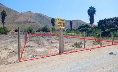 AZPITIA - Terreno de 1,081m² INSCRITO EN SUNARP (Registros Públicos)