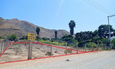 AZPITIA - Terreno de 1,081m² INSCRITO EN SUNARP (Registros Públicos)