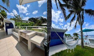 Condo con vista al mar, terraza, en venta, Zona Hotelera norte, Cozumel.