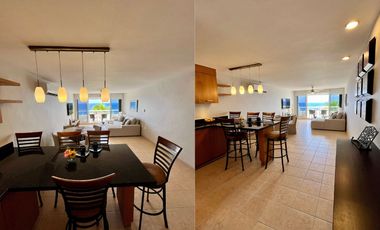 Condo con vista al mar, terraza, en venta, Zona Hotelera norte, Cozumel.
